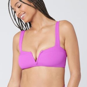 Lspace ribbed Lee Lee bikini top